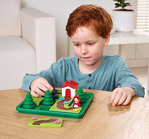 SmartGames Little Red Riding Hood – Preschool Logic Puzzle with 48 Challenges & Storybook (Ages 4+)