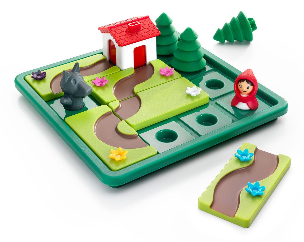 SmartGames Little Red Riding Hood – Preschool Logic Puzzle with 48 Challenges & Storybook (Ages 4+)