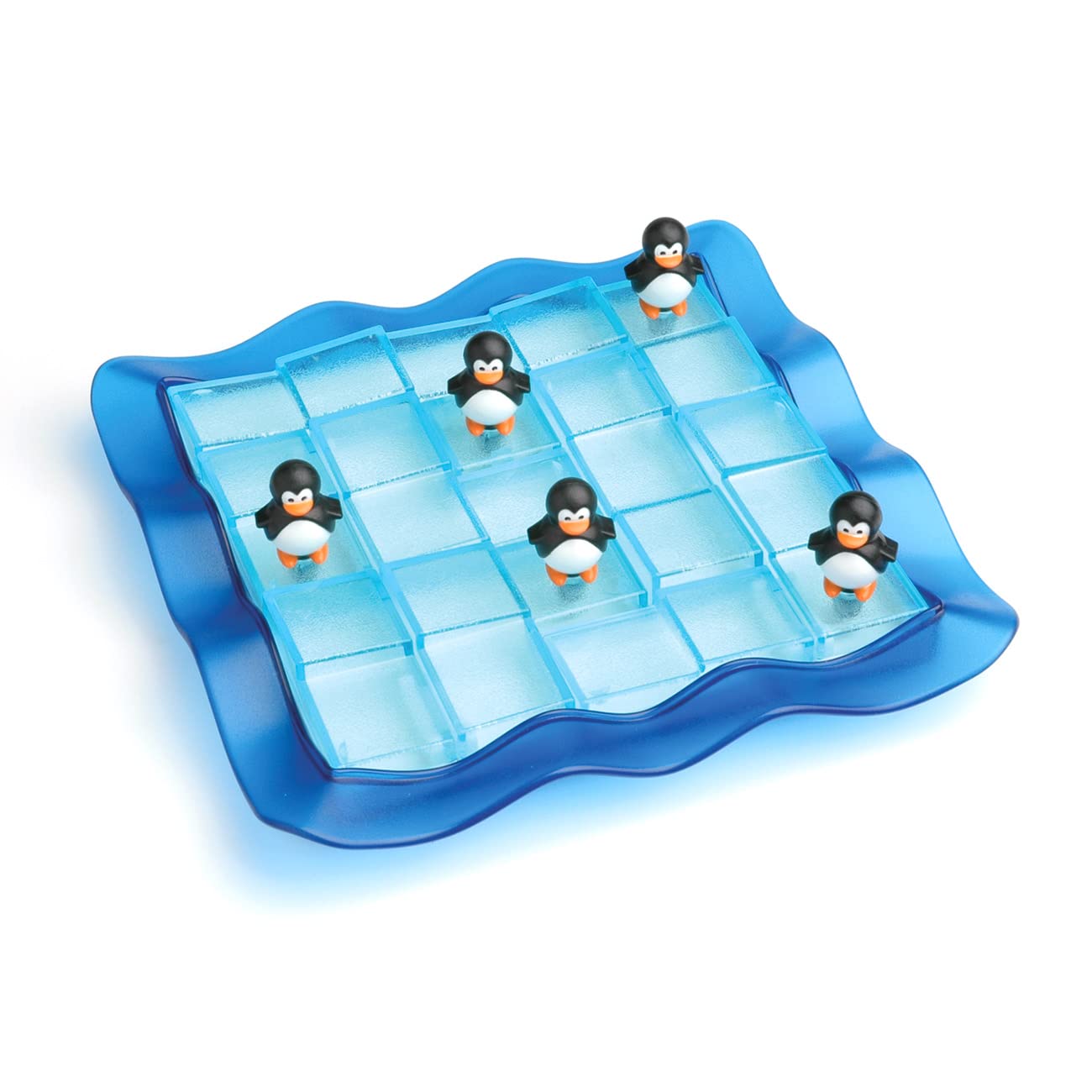 SmartGames Penguins on Ice – Sliding Pentomino Logic Puzzle for Ages 6+ (100 Challenges)