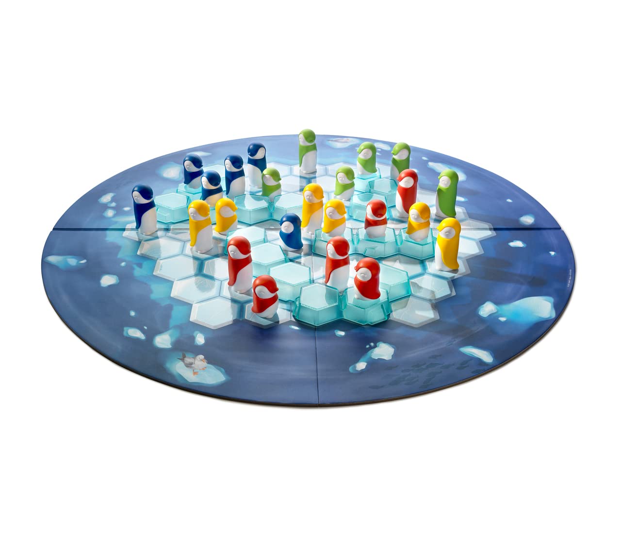 SmartGames Penguins Huddle Up – Family Strategy Game for 2-4 Players (Ages 6+)