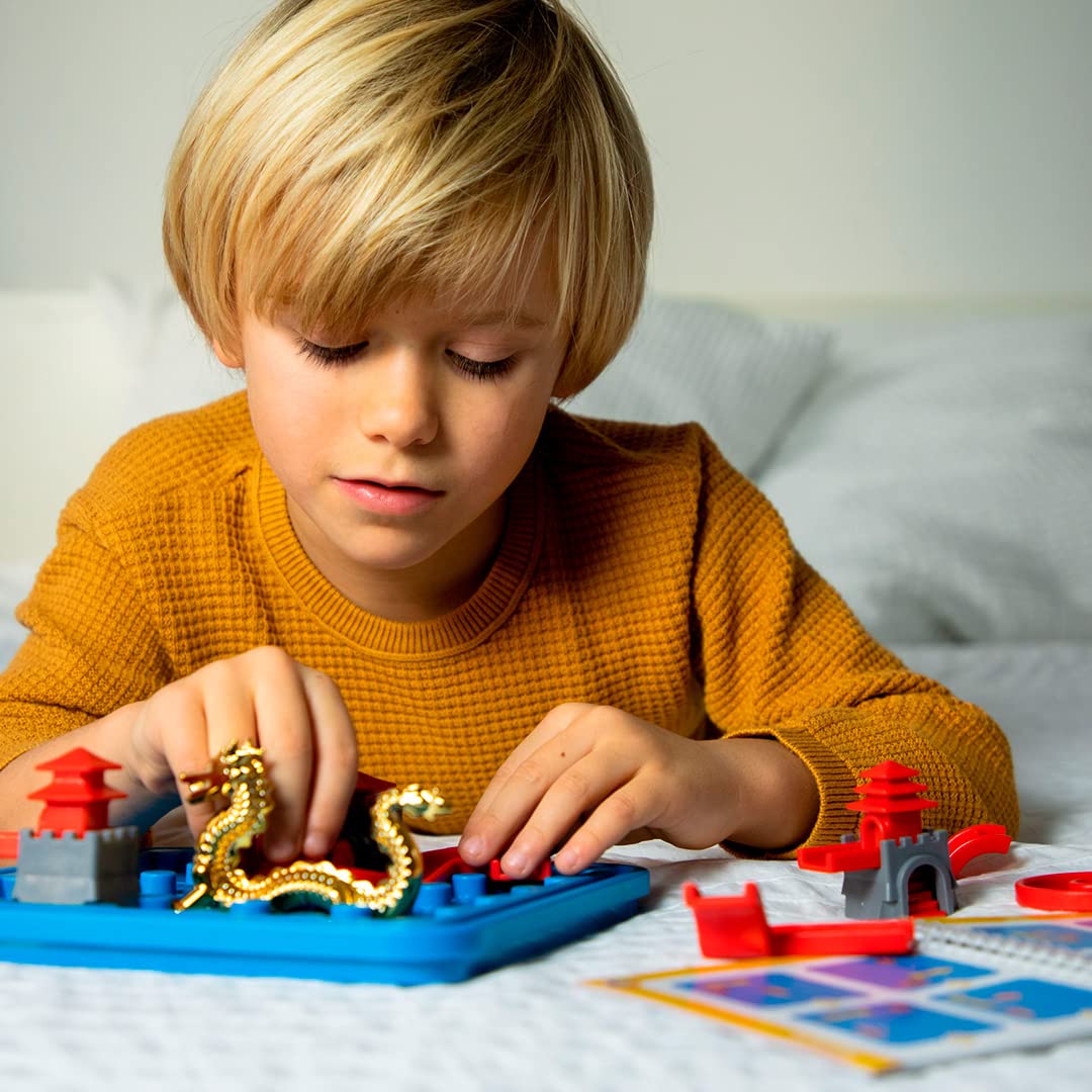 SmartGames Temple Connection – 3D Path-Building Logic Puzzle, 80 Challenges (Ages 7+)