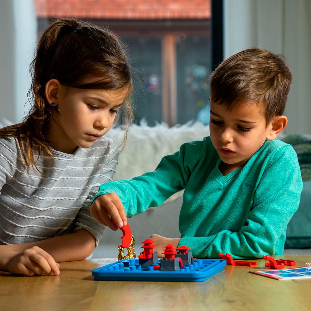 SmartGames Temple Connection – 3D Path-Building Logic Puzzle, 80 Challenges (Ages 7+)