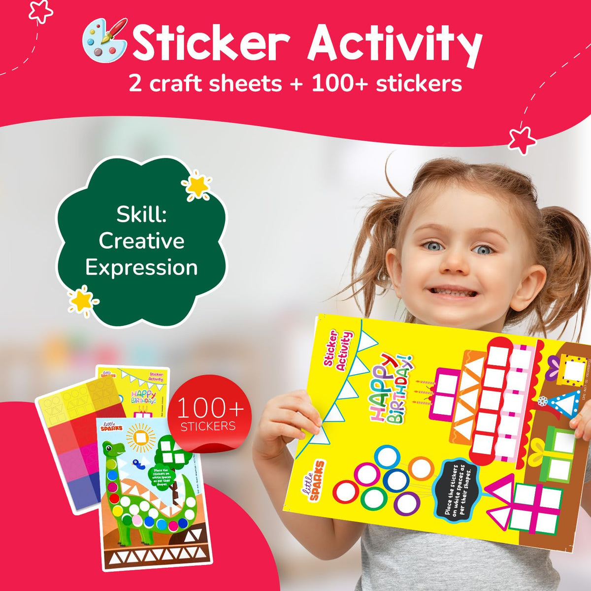 Smartivity Montessori Busy Box — 7-in-1 Preschool Learning Kit (Ages 3-6)