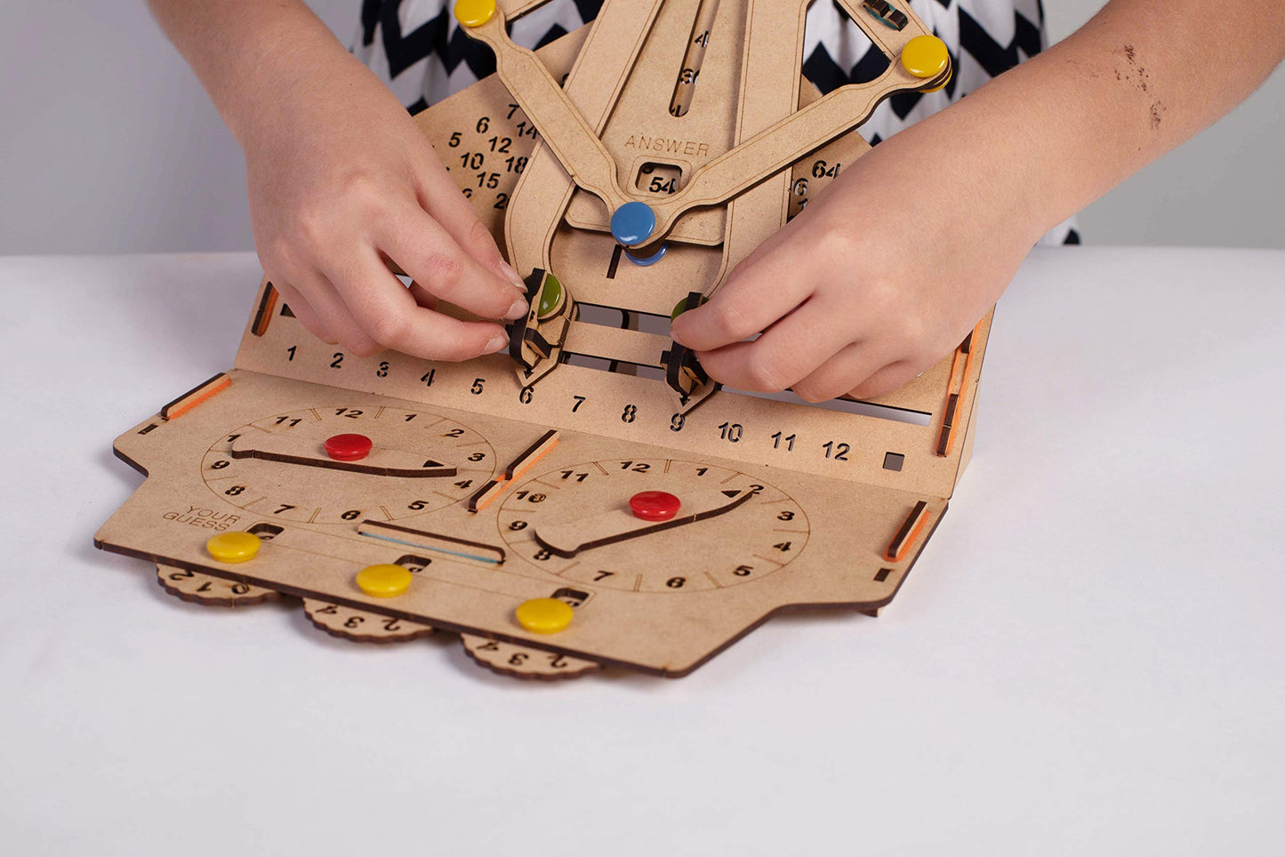 Smartivity Multiplication Machine — 3D Wooden STEM Toy for Kids 6+