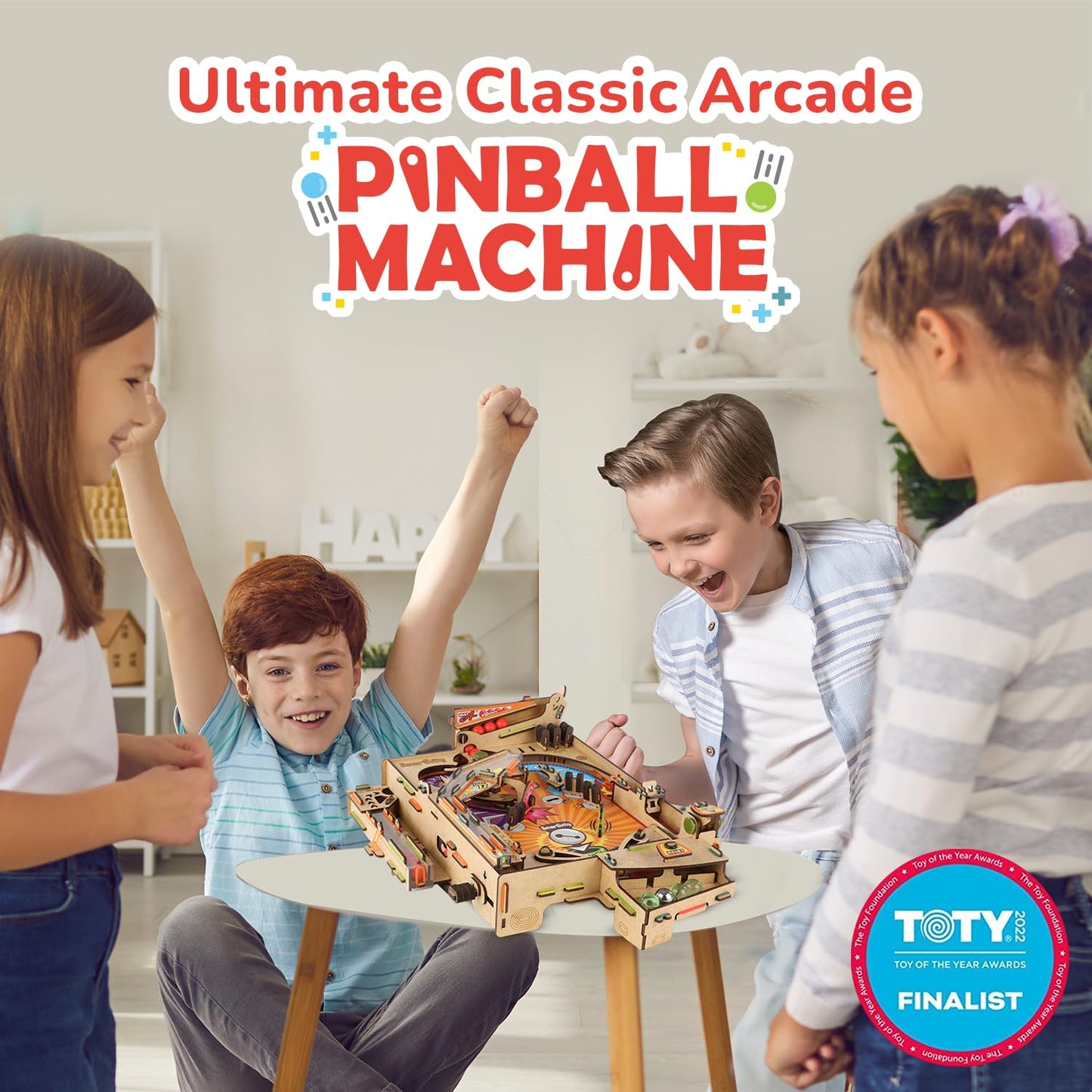 Smartivity DIY Pinball Machine for Kids 8-14 | Award-Winning STEM Arcade Gift