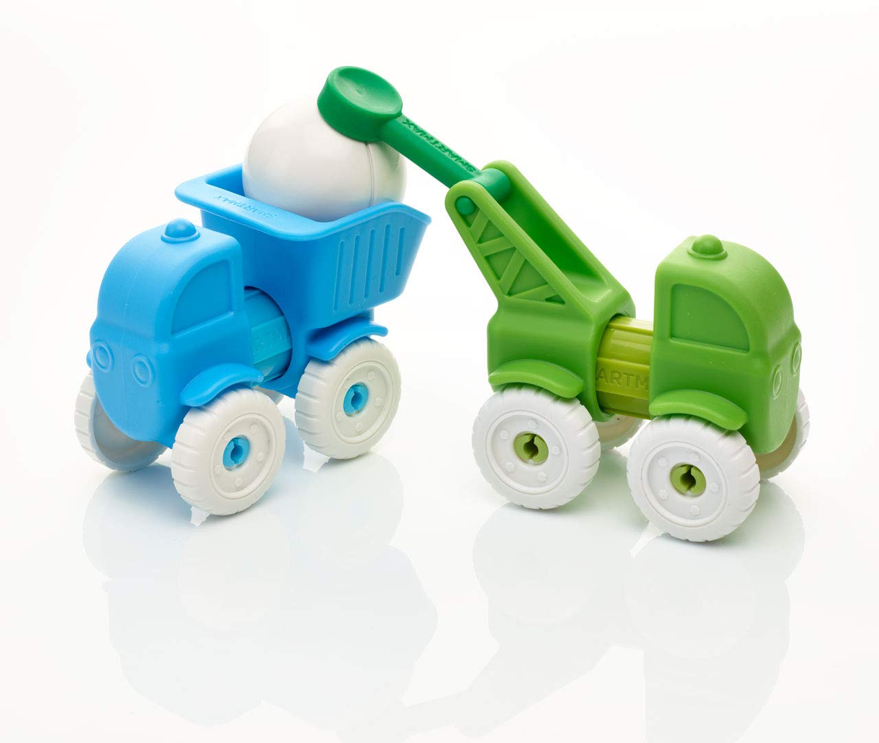 SmartMax My First Vehicles Magnetic Building Set – STEM Toy for Ages 1-5
