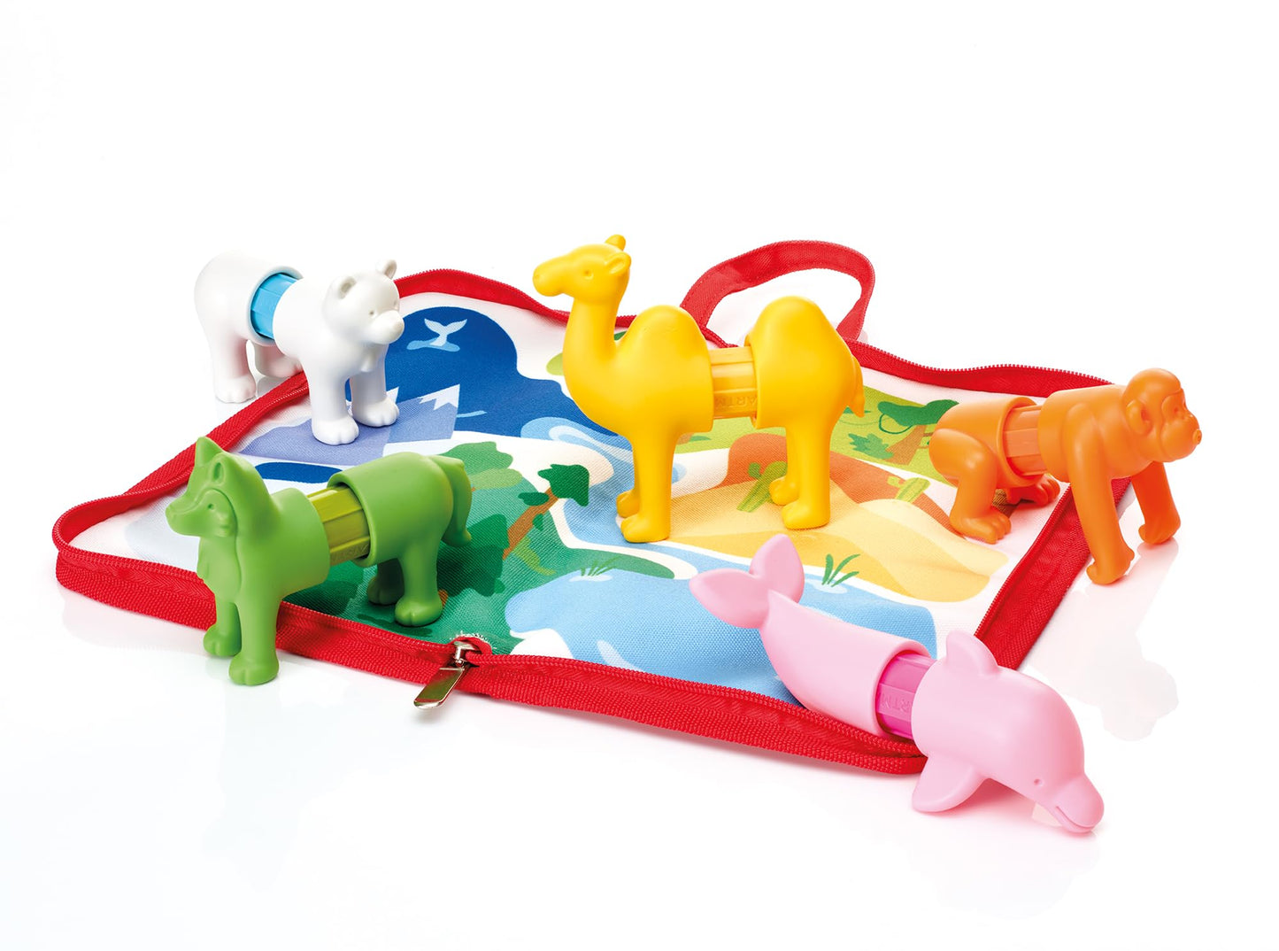 SmartMax My First Animals Around The World – Magnetic STEM Building Set for Toddlers 1–5