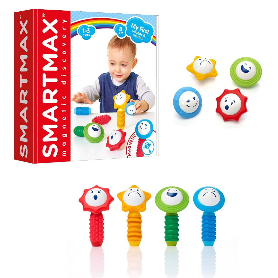 SmartMax My First Sounds & Senses Magnetic Discovery Kit for Ages 1+