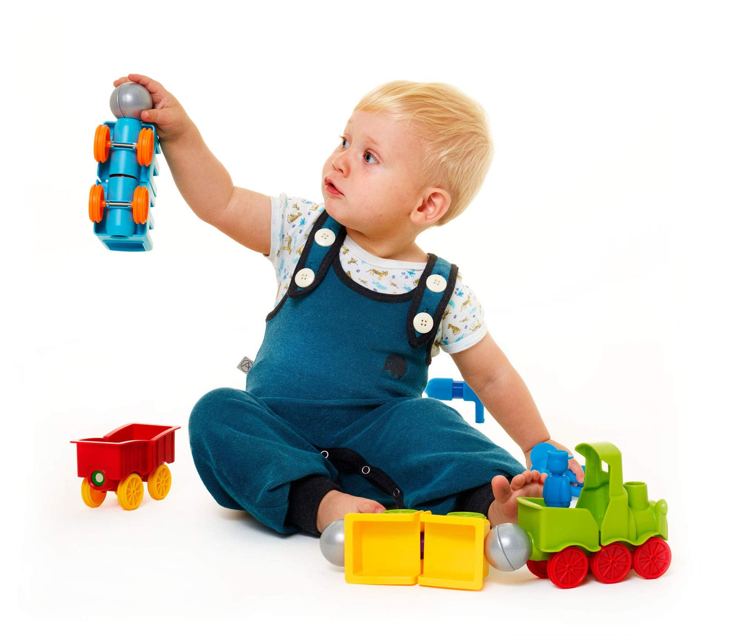 SmartMax My First Animal Train – STEM Magnetic Discovery Play Set for Ages 1-5