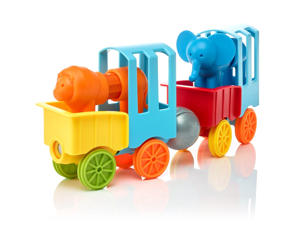 SmartMax My First Animal Train – STEM Magnetic Discovery Play Set for Ages 1-5