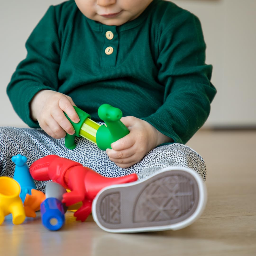SmartMax My First Dinosaurs Magnetic Building Set | STEM Toy for Ages 1–5