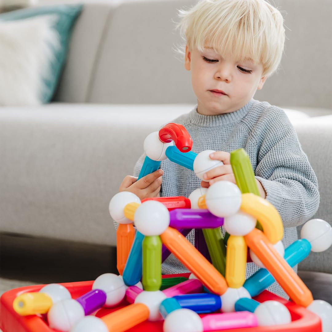 SmartMax Start STEM Magnetic Discovery Set for Ages 1-10 | Magnetic Building Toy