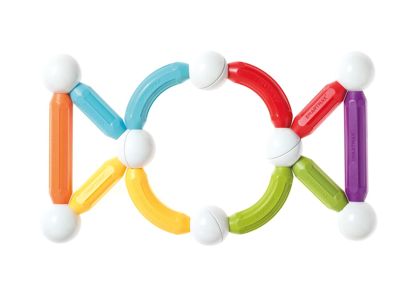 SmartMax Start Plus STEM Building Magnetic Discovery Set – 30 Pieces for Ages 1-6