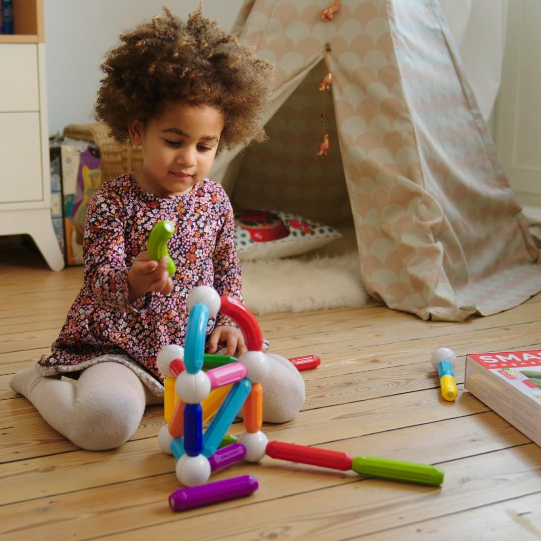 SmartMax Start Plus STEM Building Magnetic Discovery Set – 30 Pieces for Ages 1-6