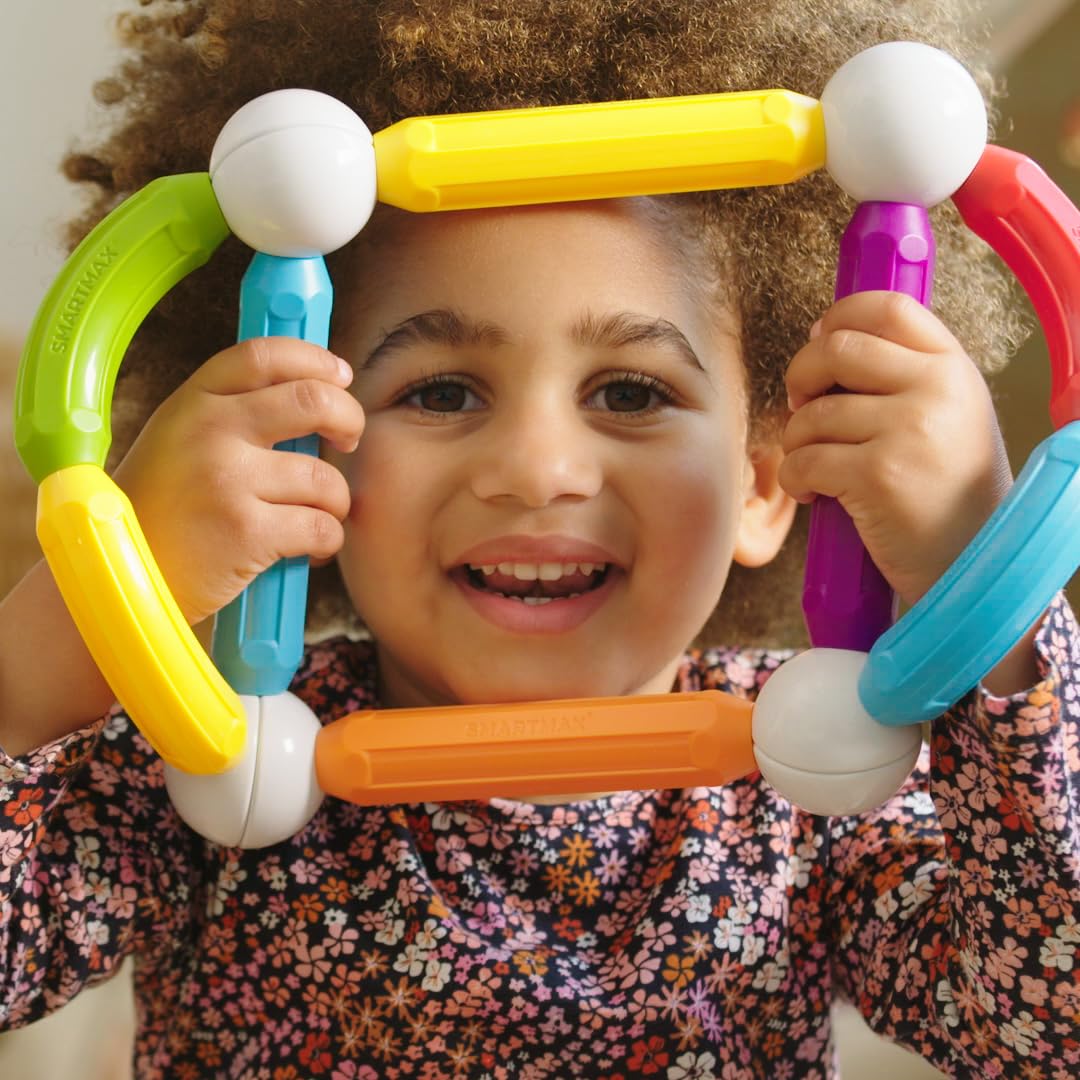 SmartMax Start Plus STEM Building Magnetic Discovery Set – 30 Pieces for Ages 1-6
