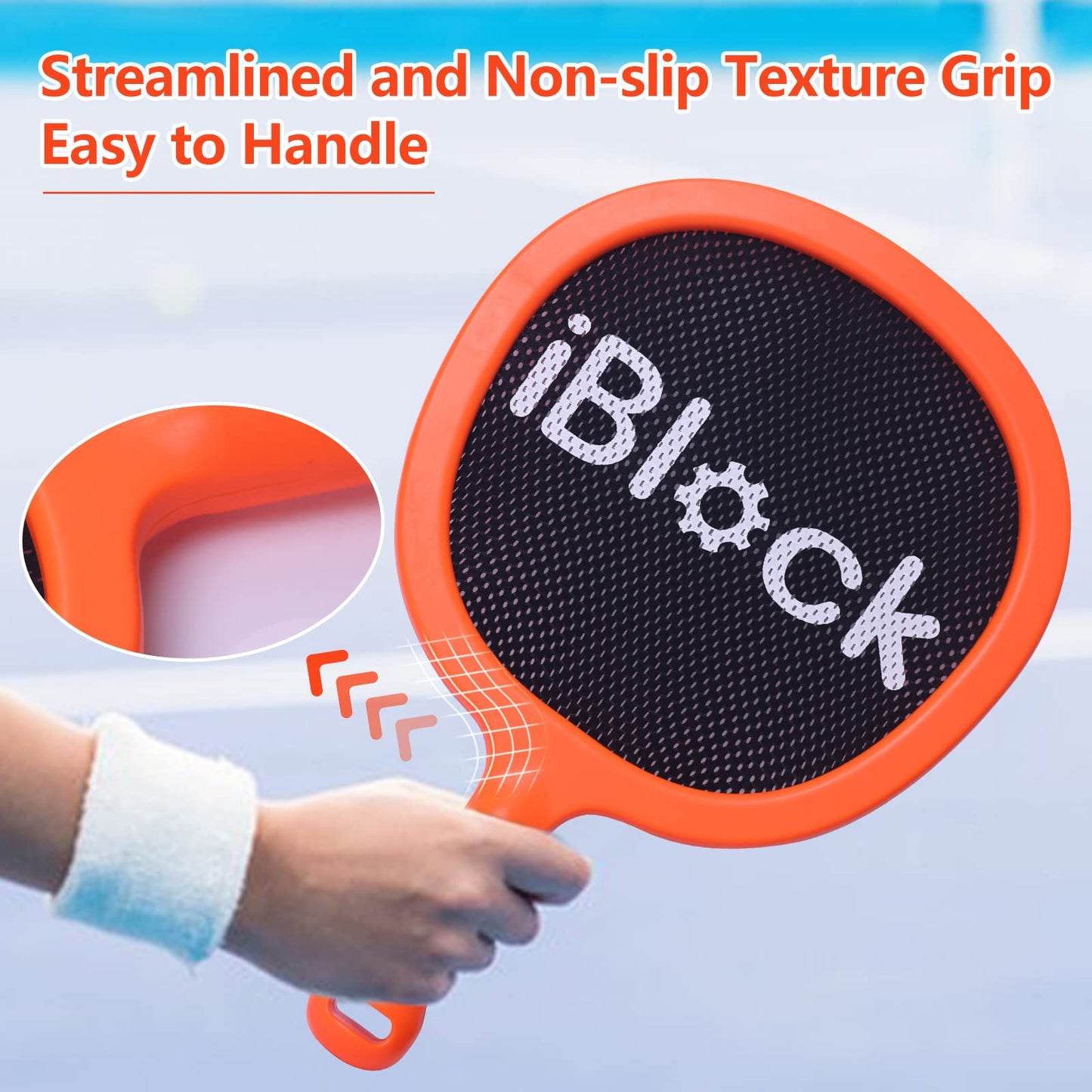 Smartwo Portable Paddles & Bouncy Balls Set – Indoor Outdoor Family Fun