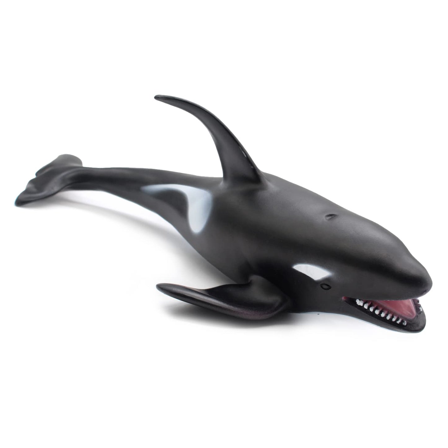 SmilerSmile Simulated Ocean Killer Whale — 15-Inch Soft PVC Educational Toy