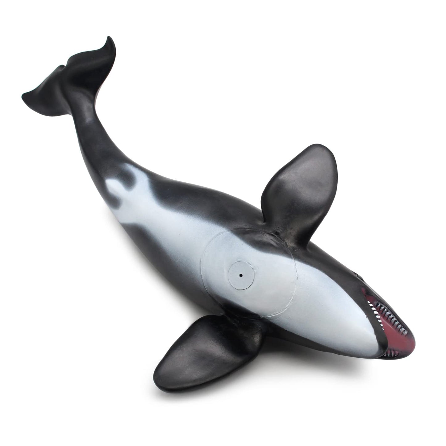 SmilerSmile Simulated Ocean Killer Whale — 15-Inch Soft PVC Educational Toy