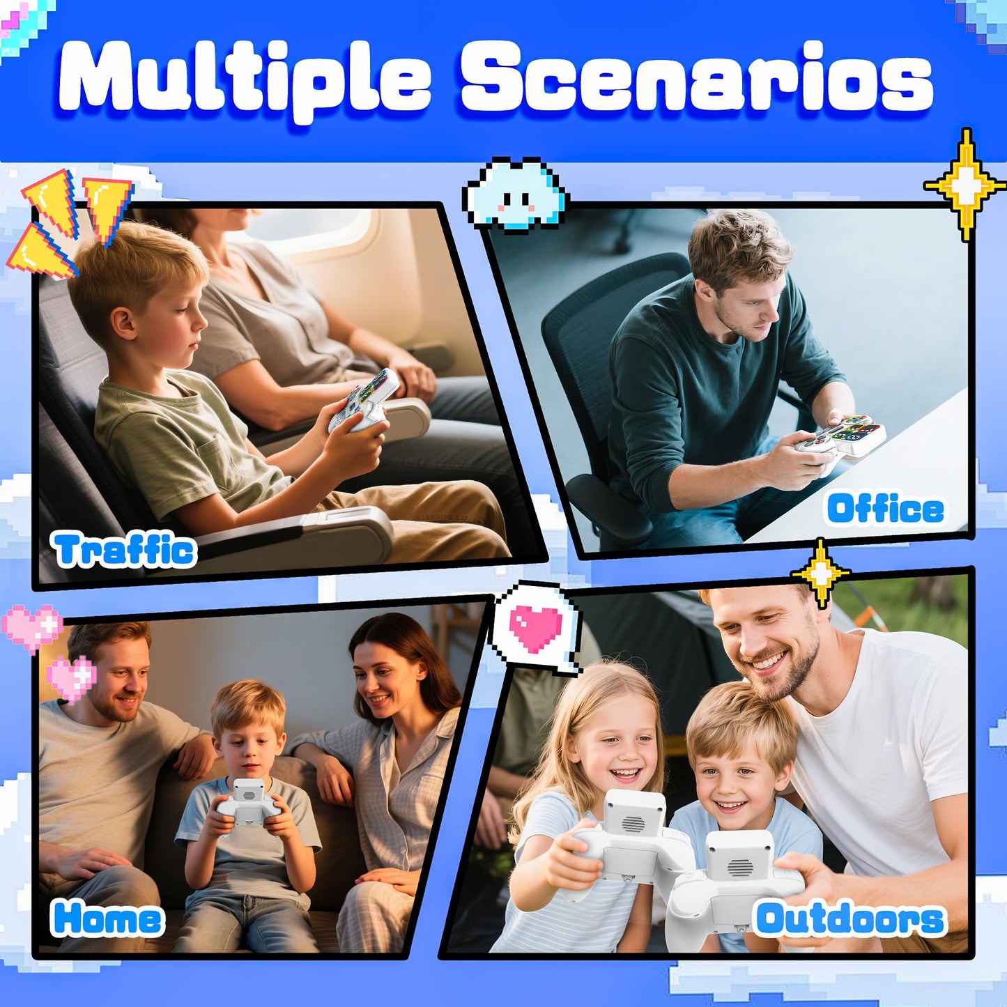 SMILESSKIDDO Math Games – Handheld Electronic Math Challenge for Kids and Teens