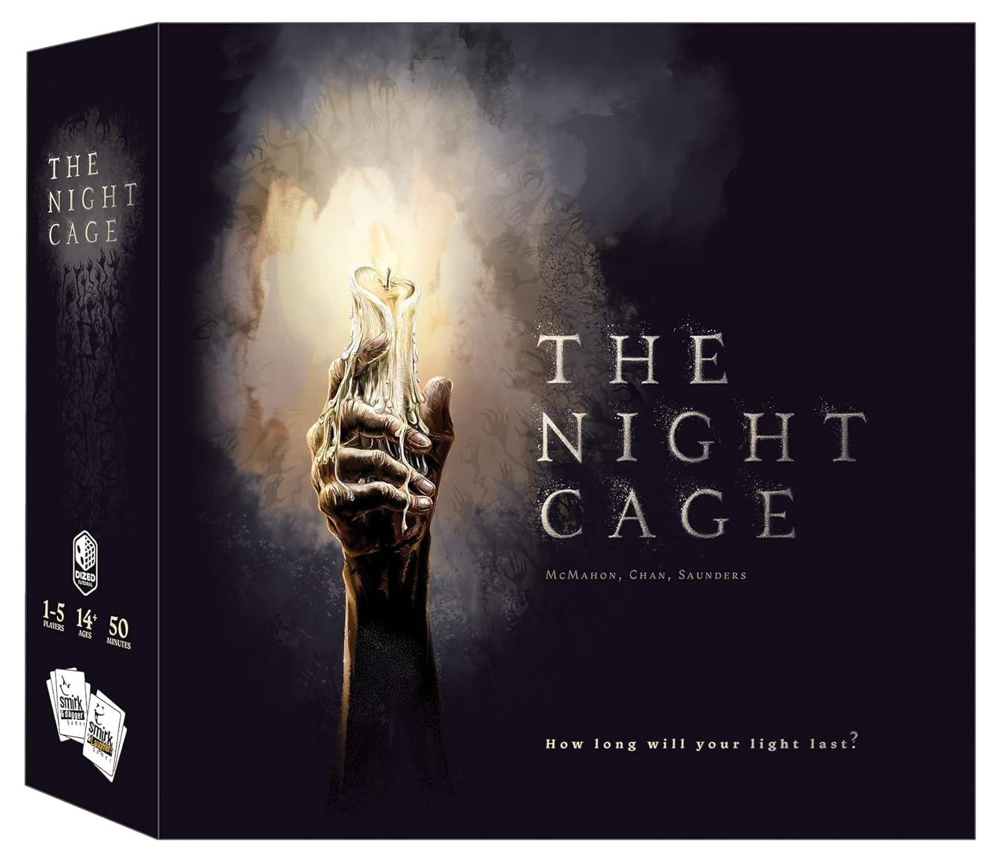 The Night Cage by Smirk & Dagger — Cooperative Candlelit Horror Strategy Game for 1–5 Players