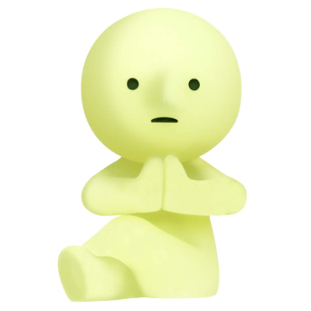 Smiski Dreams Glow in the Dark Figure – Yoga Series, Random Style, 1 Pack