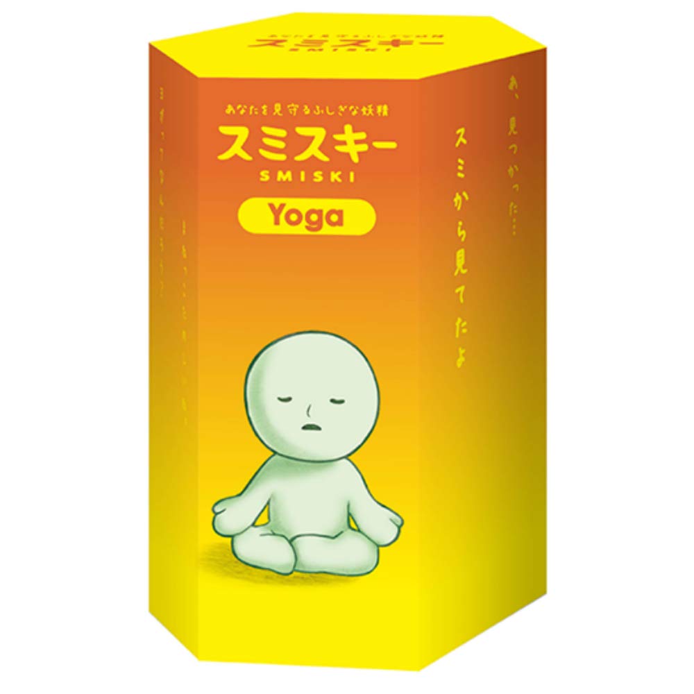 Smiski Dreams Glow in the Dark Figure – Yoga Series, Random Style, 1 Pack