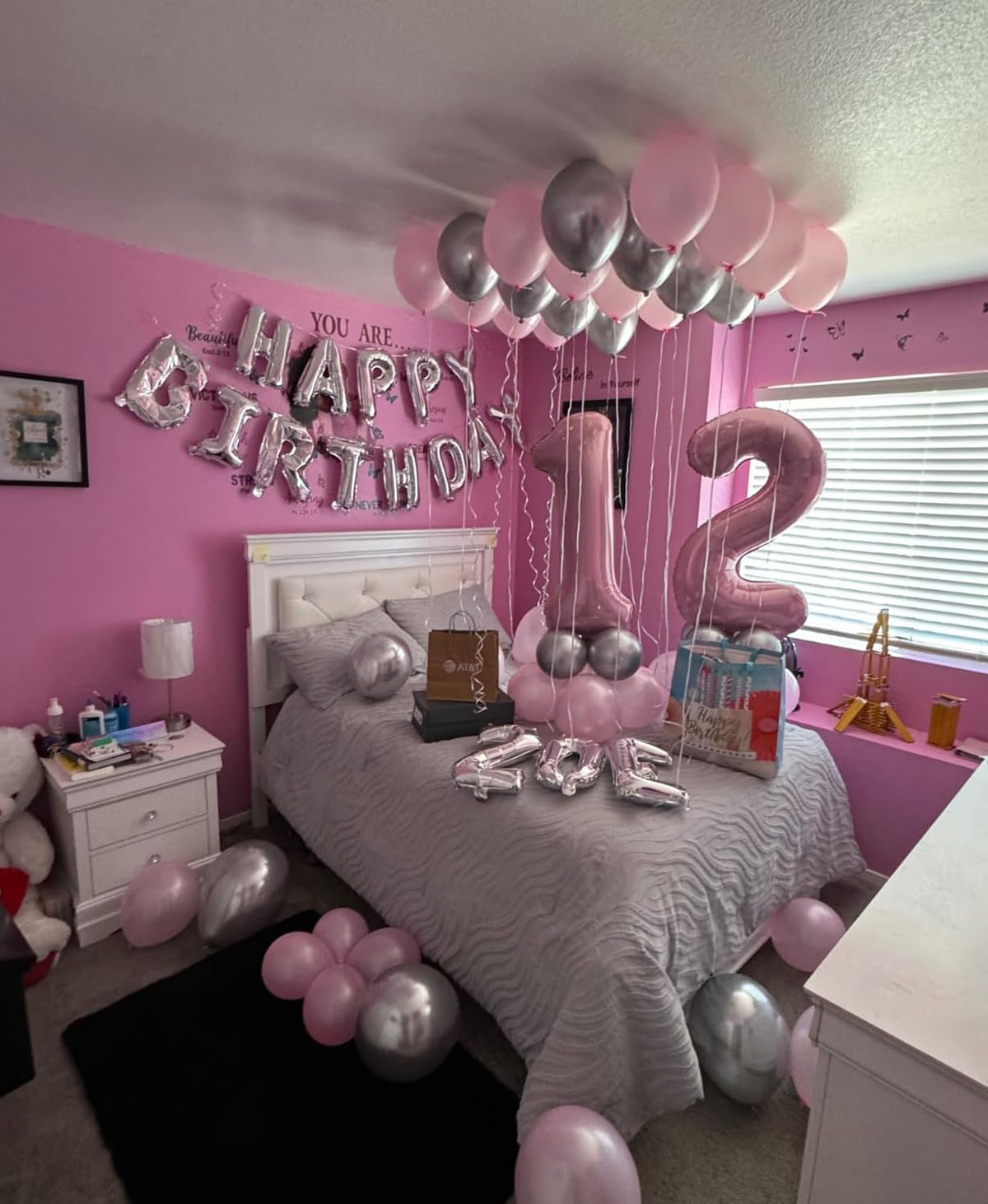 Smlpuame Pastel Pink 40-Inch Foil Number 1 Balloon – Self-Sealing Birthday & Party Decor