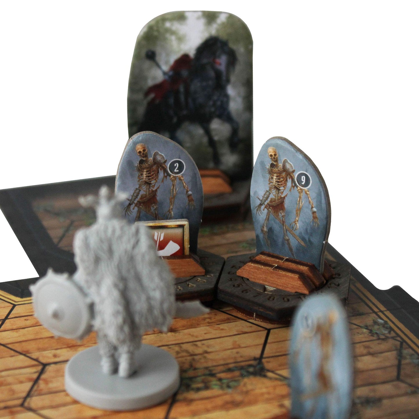 SMONEX Wooden Health Tracker 24 Pcs – EU & US Gloomhaven Frosthaven Monster Stands