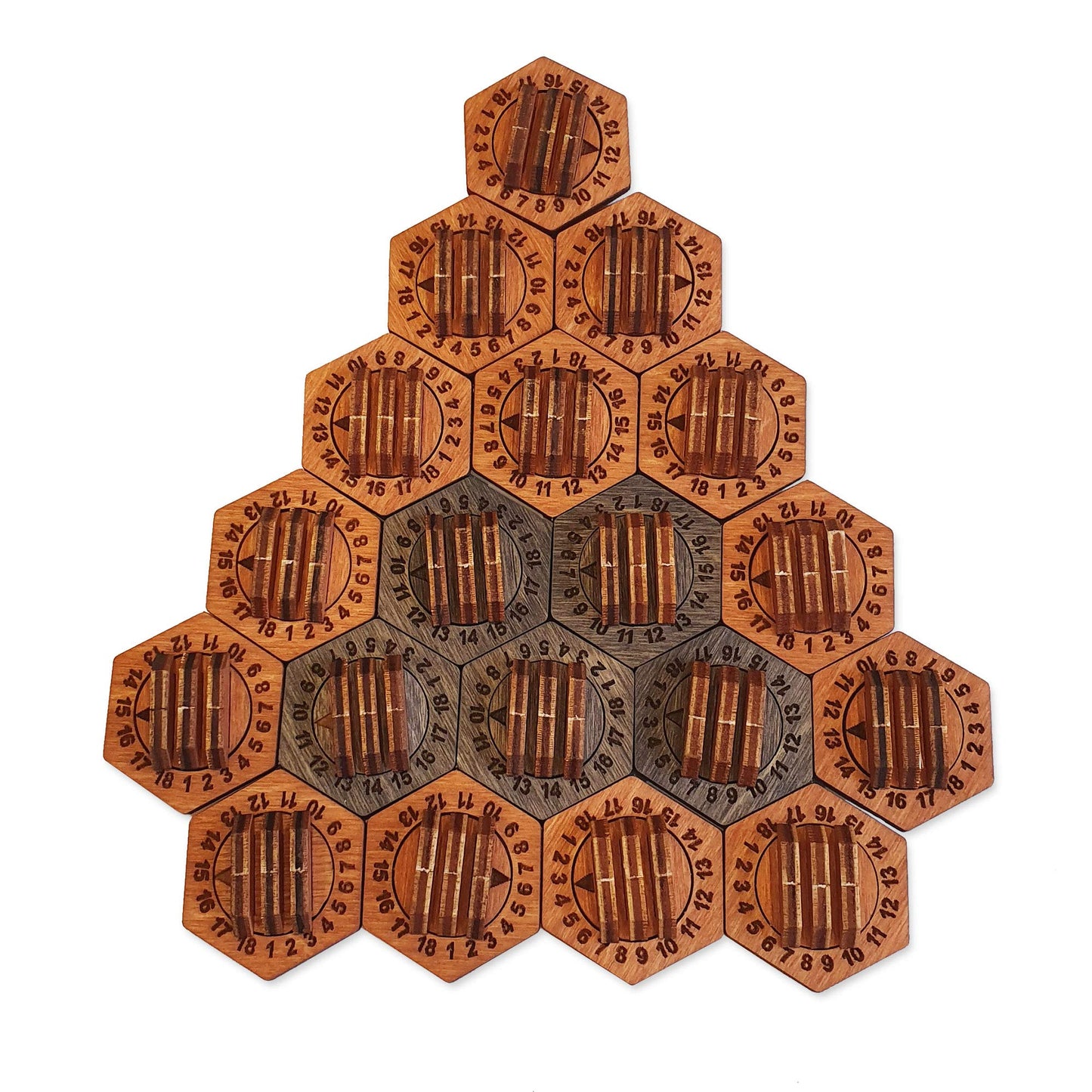 SMONEX Wooden Health Tracker 24 Pcs – EU & US Gloomhaven Frosthaven Monster Stands