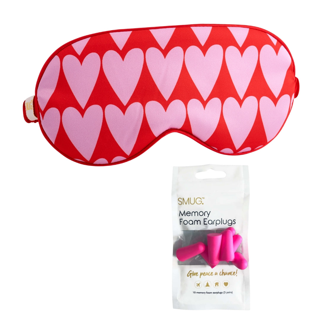 Satin Sleep Mask - Longheart Print