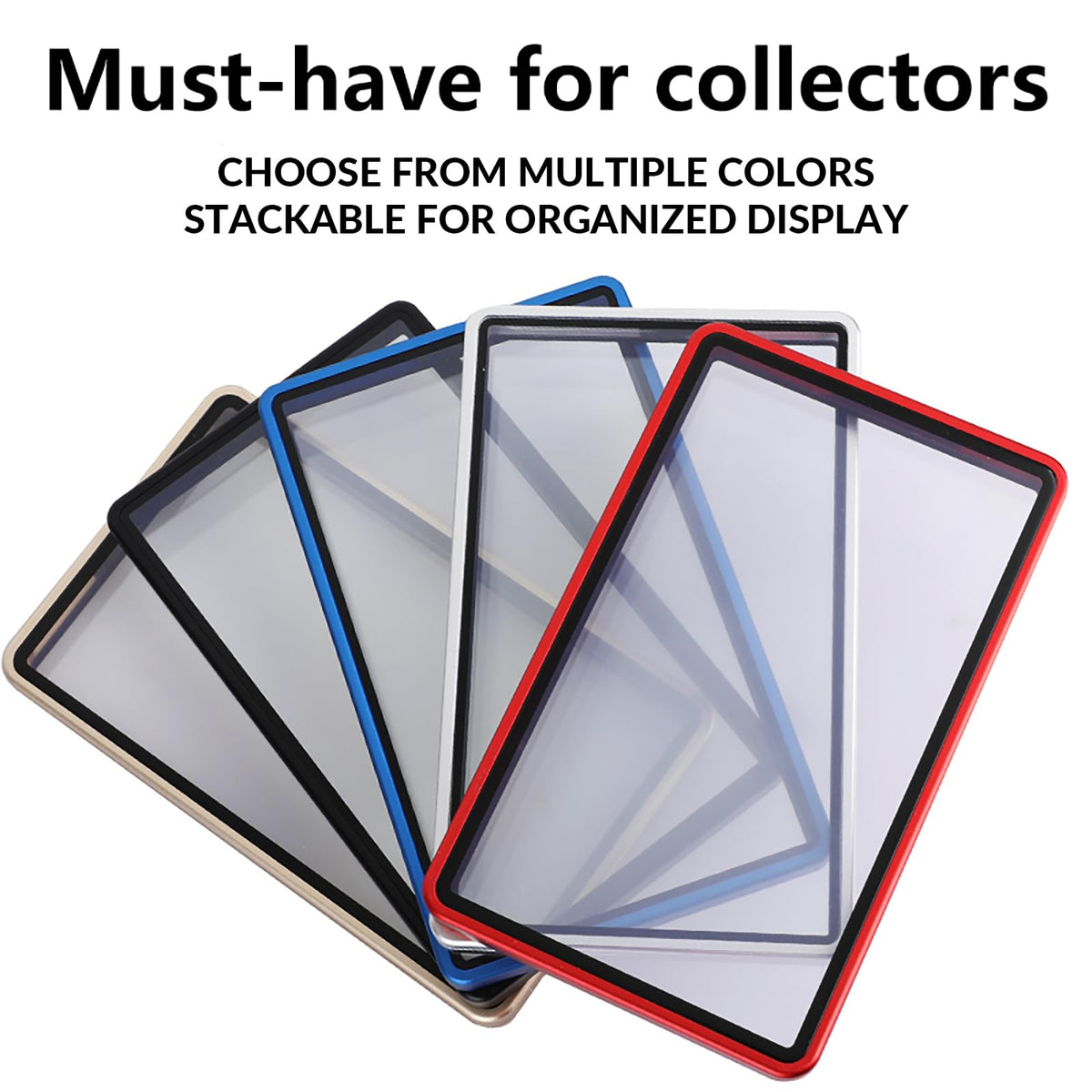 Snado PSA & CGC Slab Protector – UV-Resistant Magnetic Aluminum Display Case (Gold)