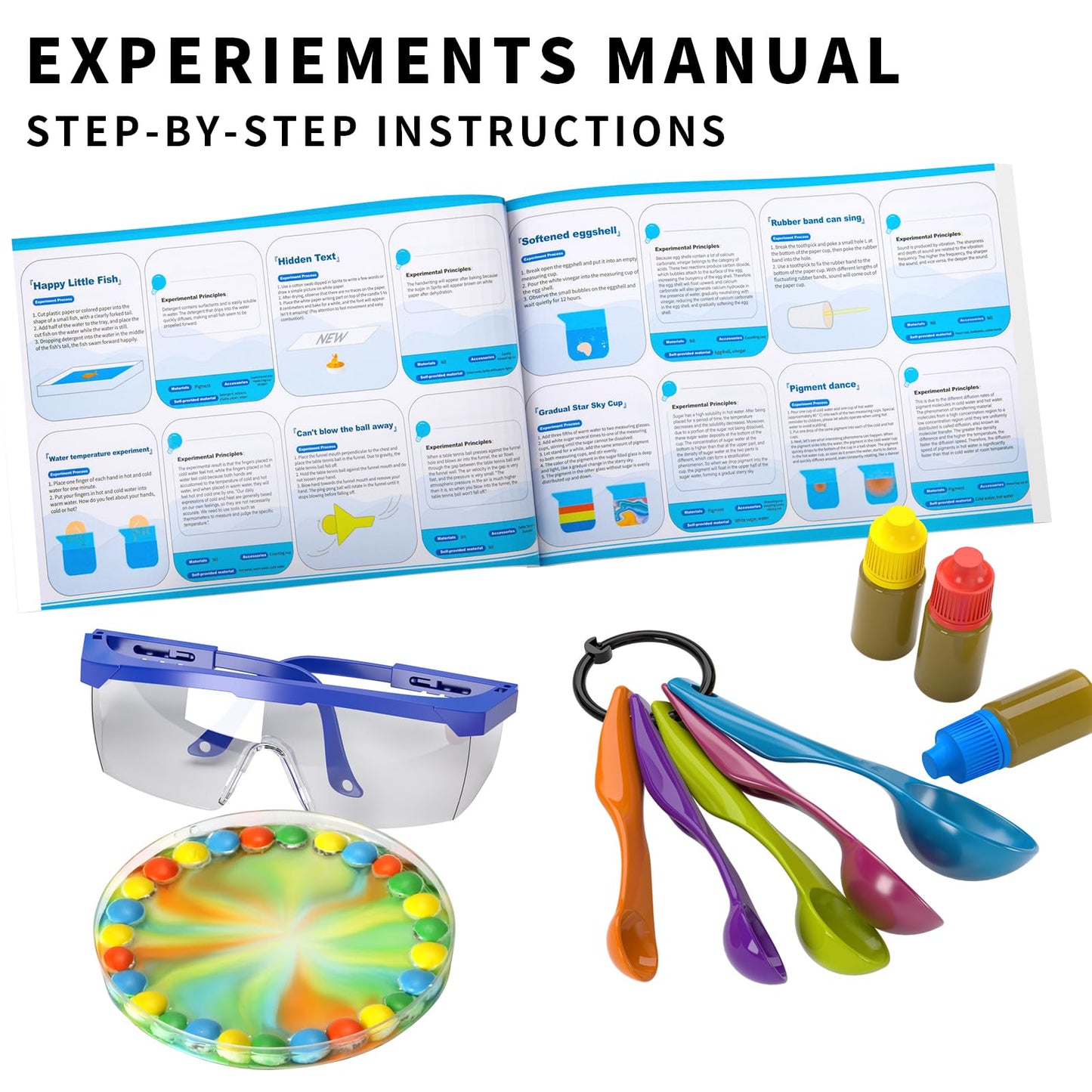 SNAEN 220+ Lab Experiments Kit for Kids — STEM Educational Science Toys for Ages 3-12
