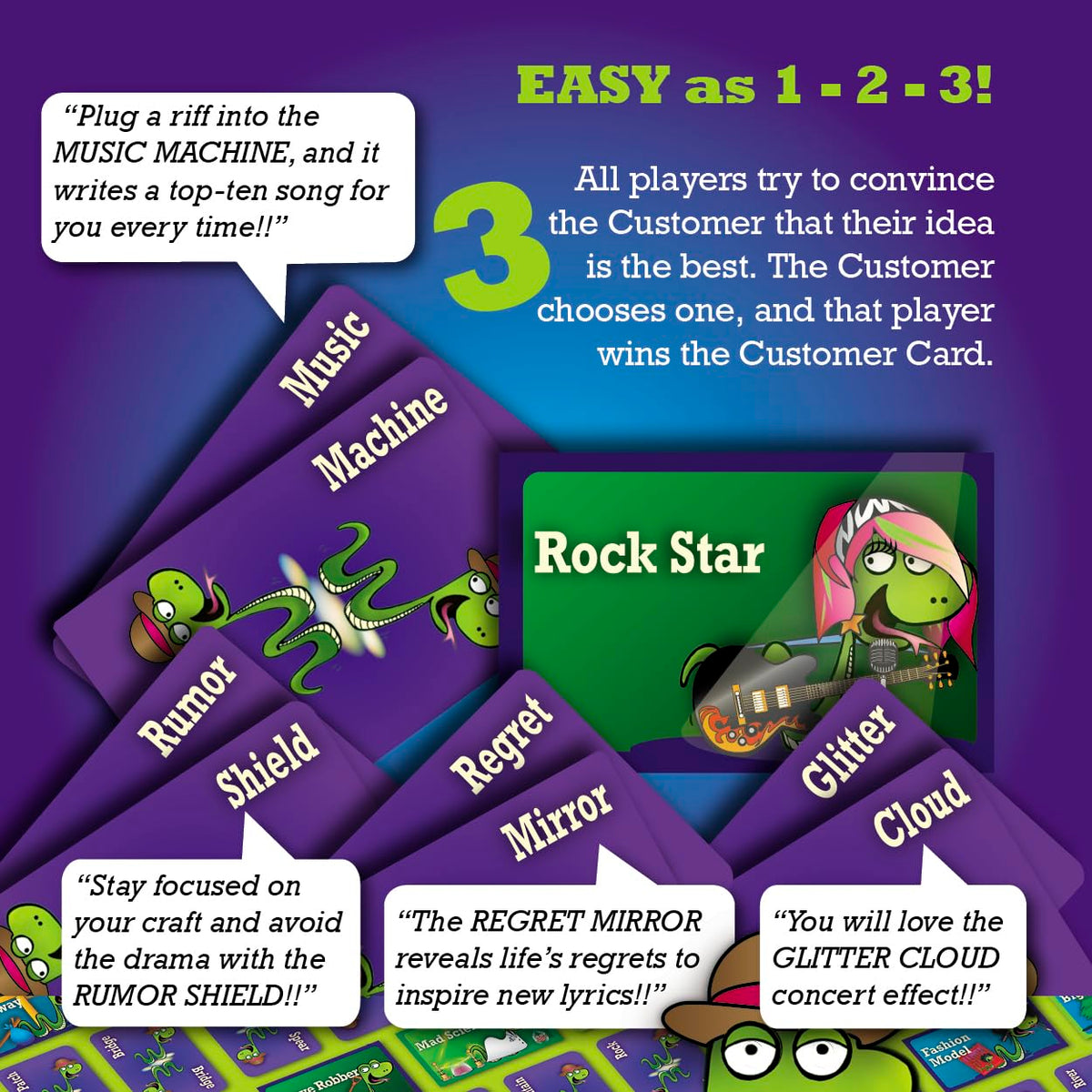 SNAKE OIL – The Silly Selling Party Game for 3-10 Players