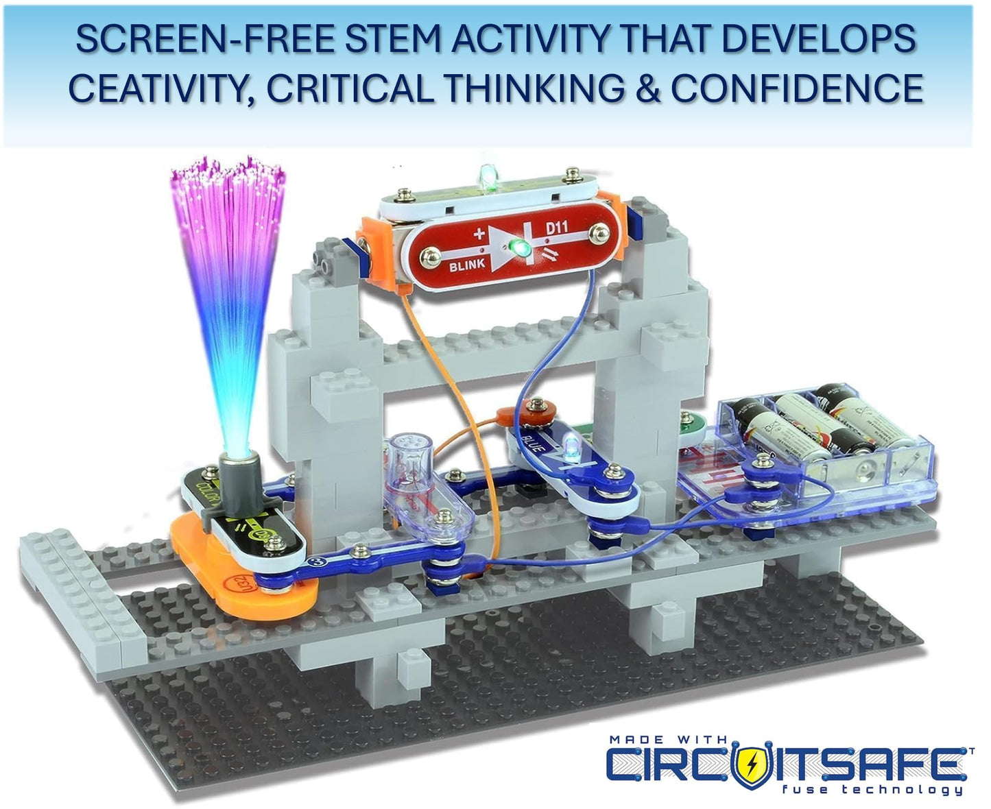 Snap Circuits BRIC: Structures – Brick & Electronics Exploration Kit (8+)