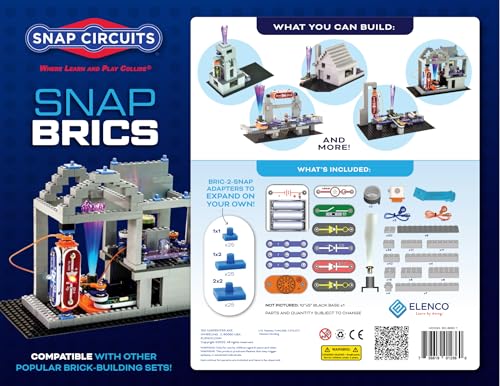 Snap Circuits BRIC: Structures – Brick & Electronics Exploration Kit (8+)