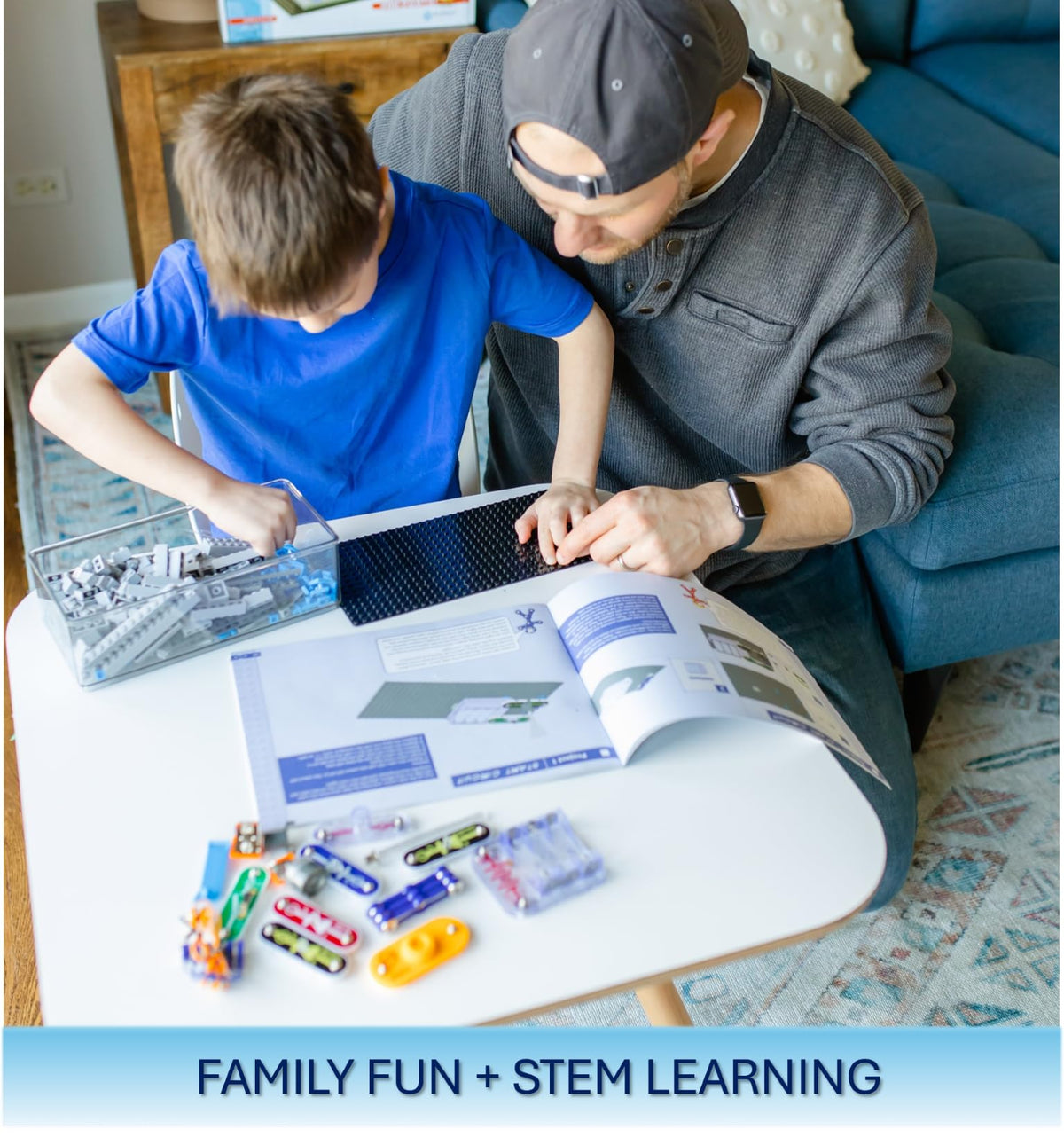 Snap Circuits BRIC: Structures – Brick & Electronics Exploration Kit (8+)