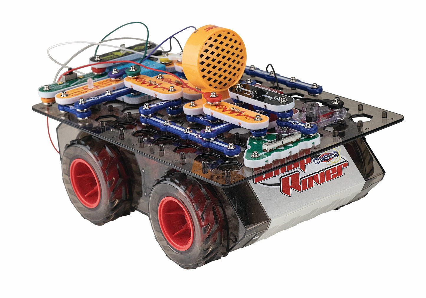 Snap Circuits Code Journey: Bluetooth Coding, Rover Drive Kit for Ages 8–108