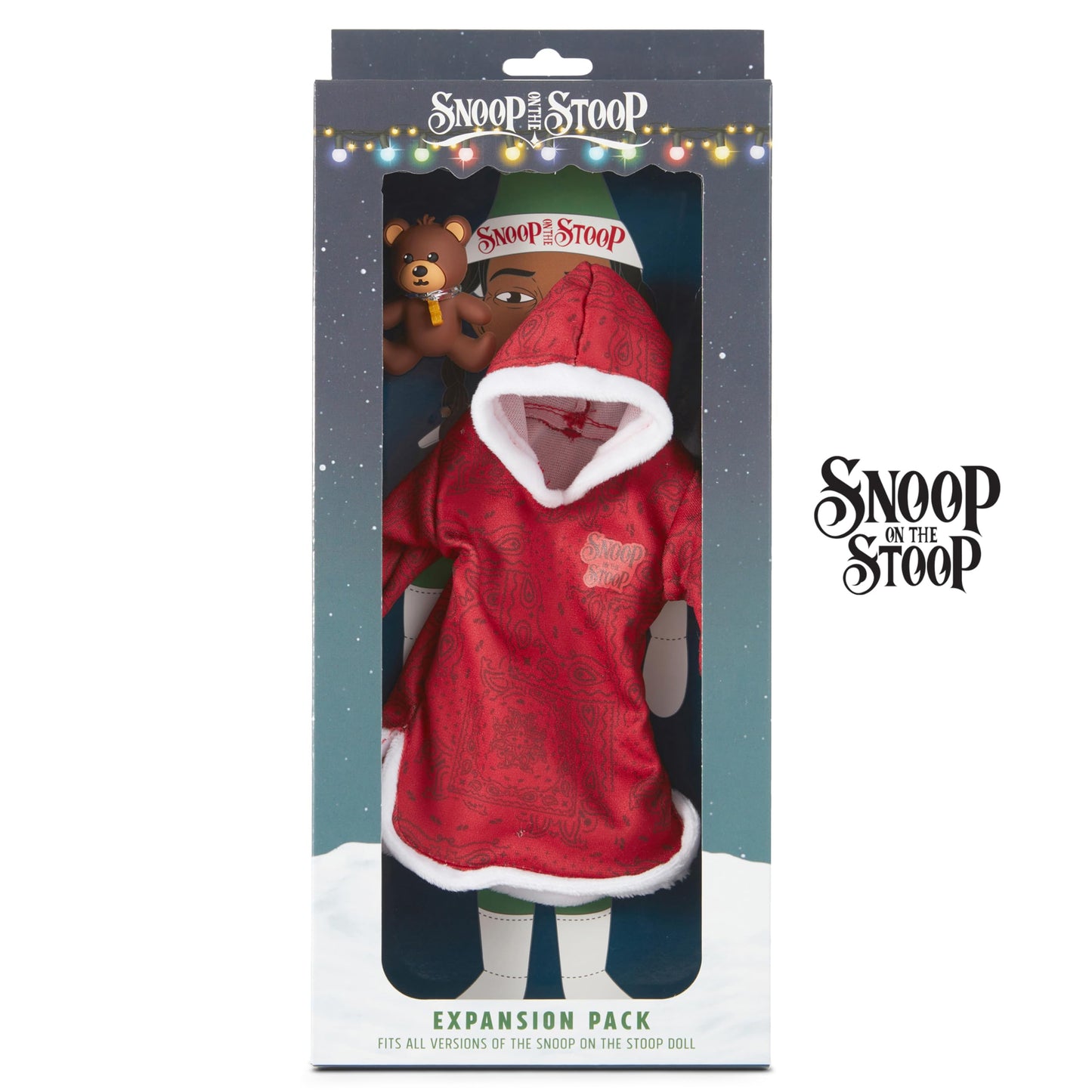 Snoop Dogg Pajama Expansion Pack: Red Robe & Teddy Bear for Snoop on The Stoop
