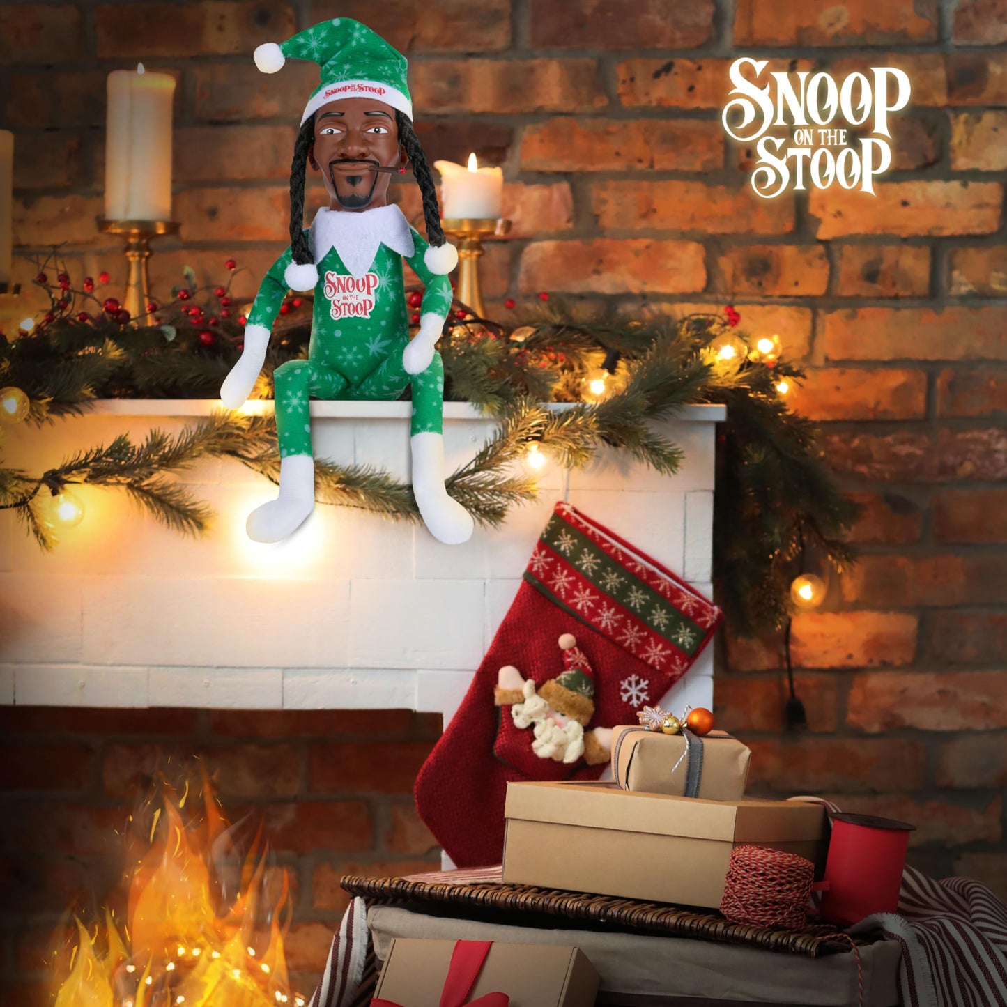 Snoop Dogg Snoop on The Stoop 2025 Christmas – 12-inch Small Shelf Décor