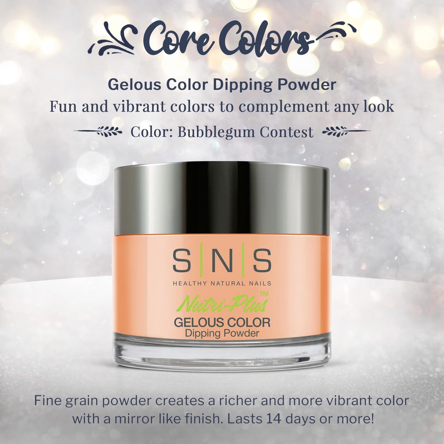 SNS Nail Dip Powder Bubblegum Contest – 14-Day, Low-Odor, No UV Lamp | SNS Healthy Natural Nails