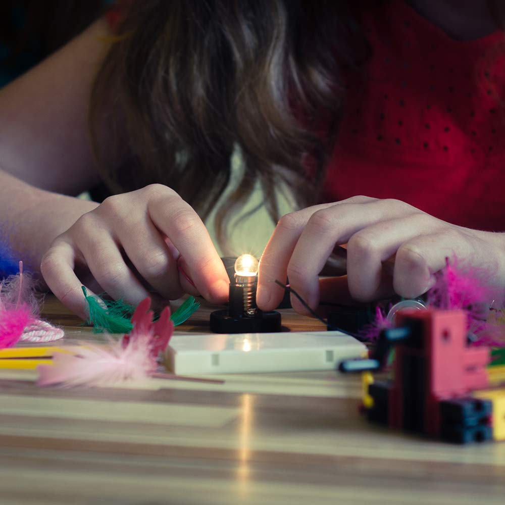 Sntieecr Electric Circuit Motor Kit – DIY STEM Education for Kids, Montessori Learning