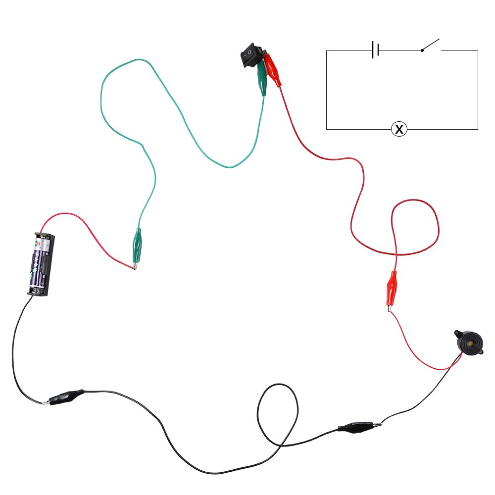Sntieecr 6-Set 131-Pcs DC Motors Kit for Kids | Mini Motors, 1.5-3V, 15000RPM, 66 Gears, Propellers, Bulbs & Buzzer | STEM DIY Project