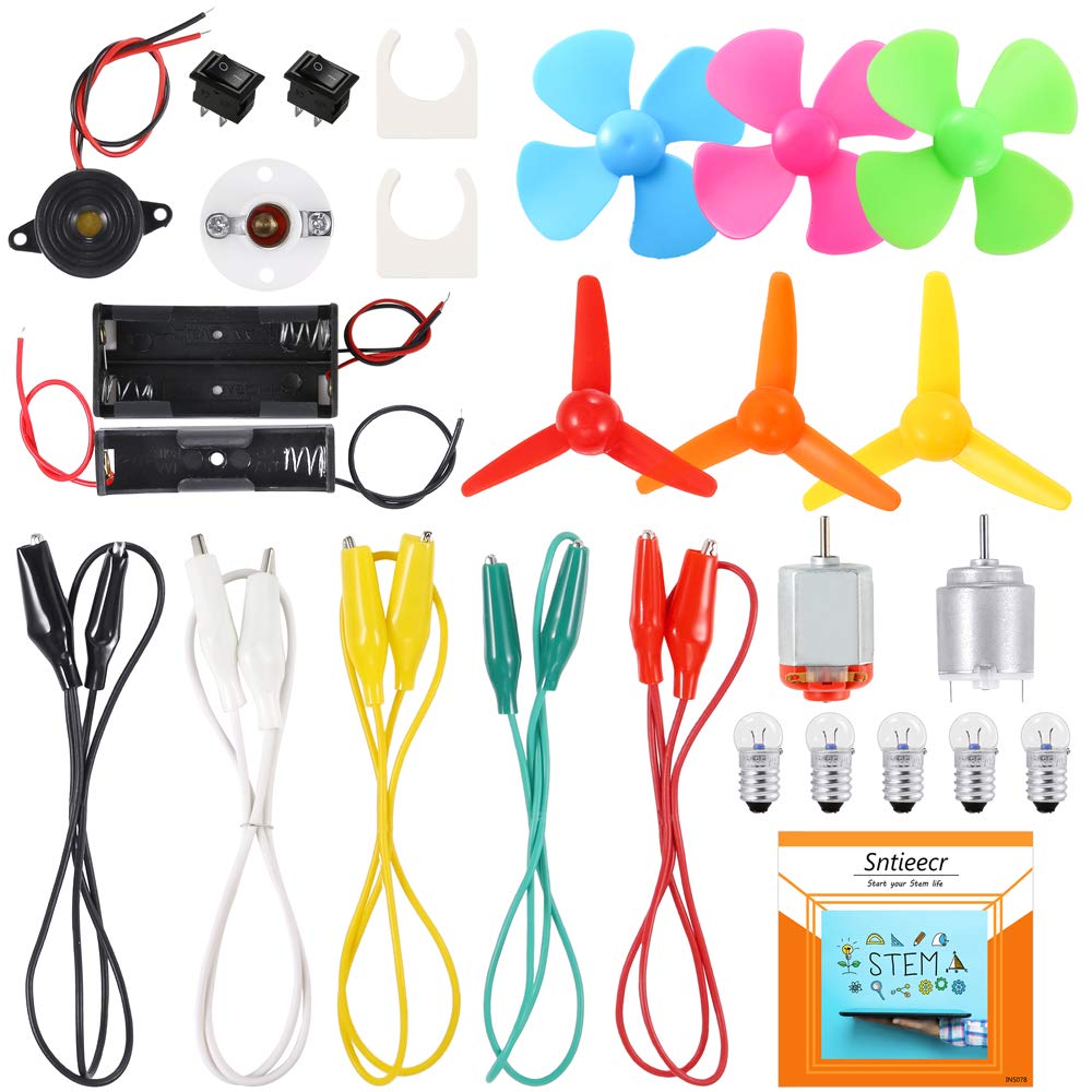 Sntieecr Electric Circuit Motor Kit – STEM Science Experiment for Kids