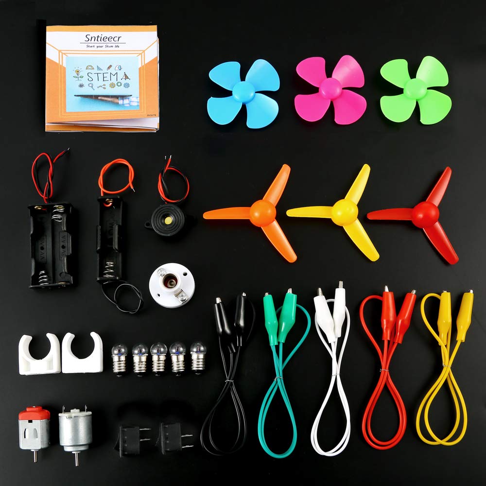 Sntieecr Electric Circuit Motor Kit – STEM Science Experiment for Kids