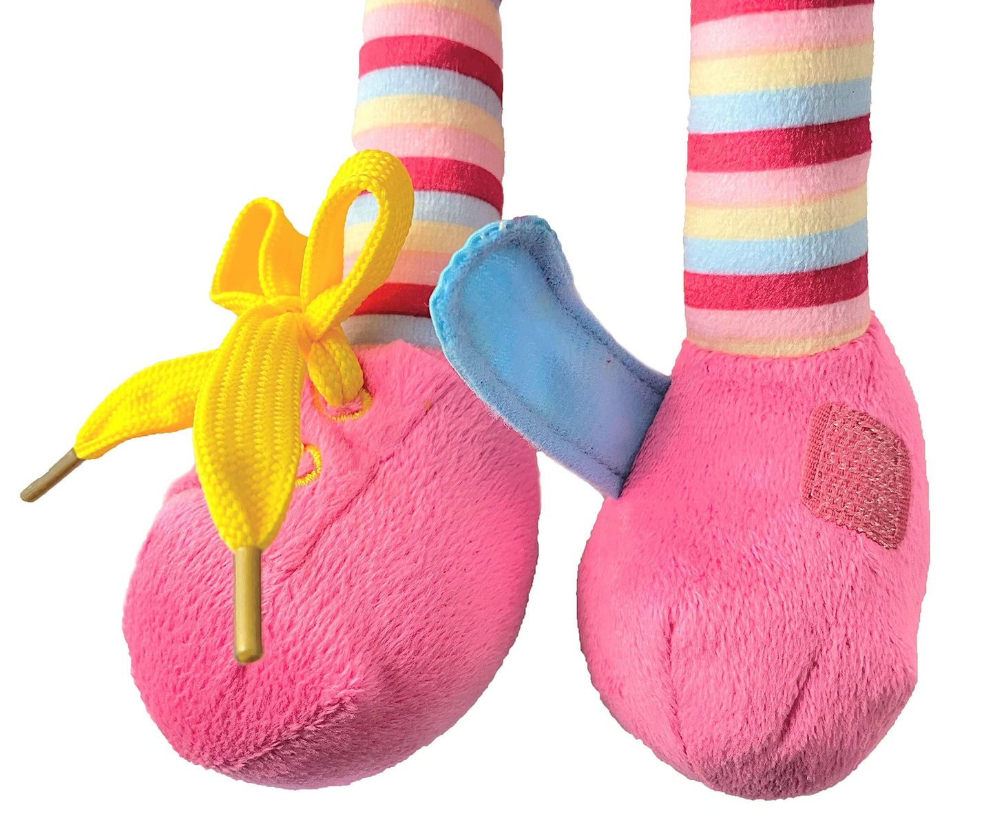 Snuggle Stuffs Sugar Snap Plush Learn-to-Dress Doll for Toddlers – 15 Inch