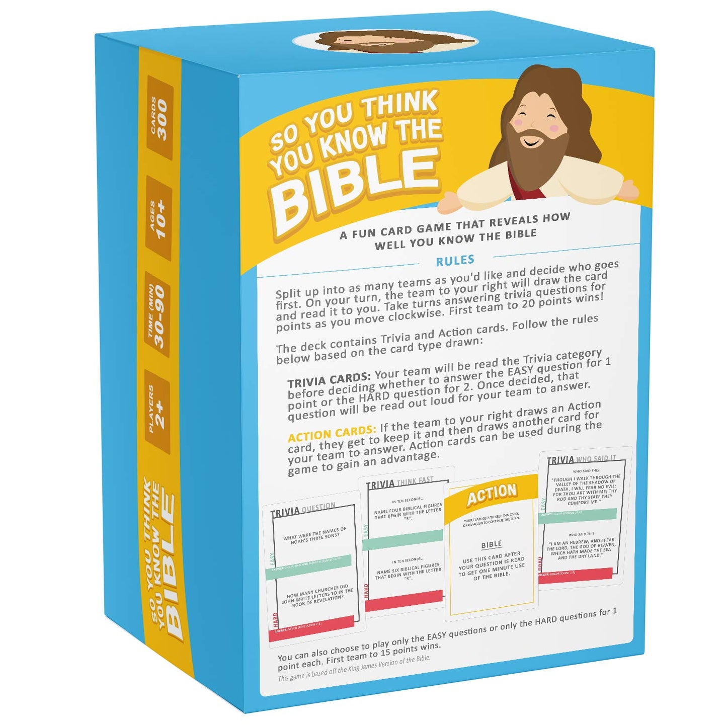 SO YOU THINK YOU KNOW THE BIBLE | Fun Family Bible Trivia Game