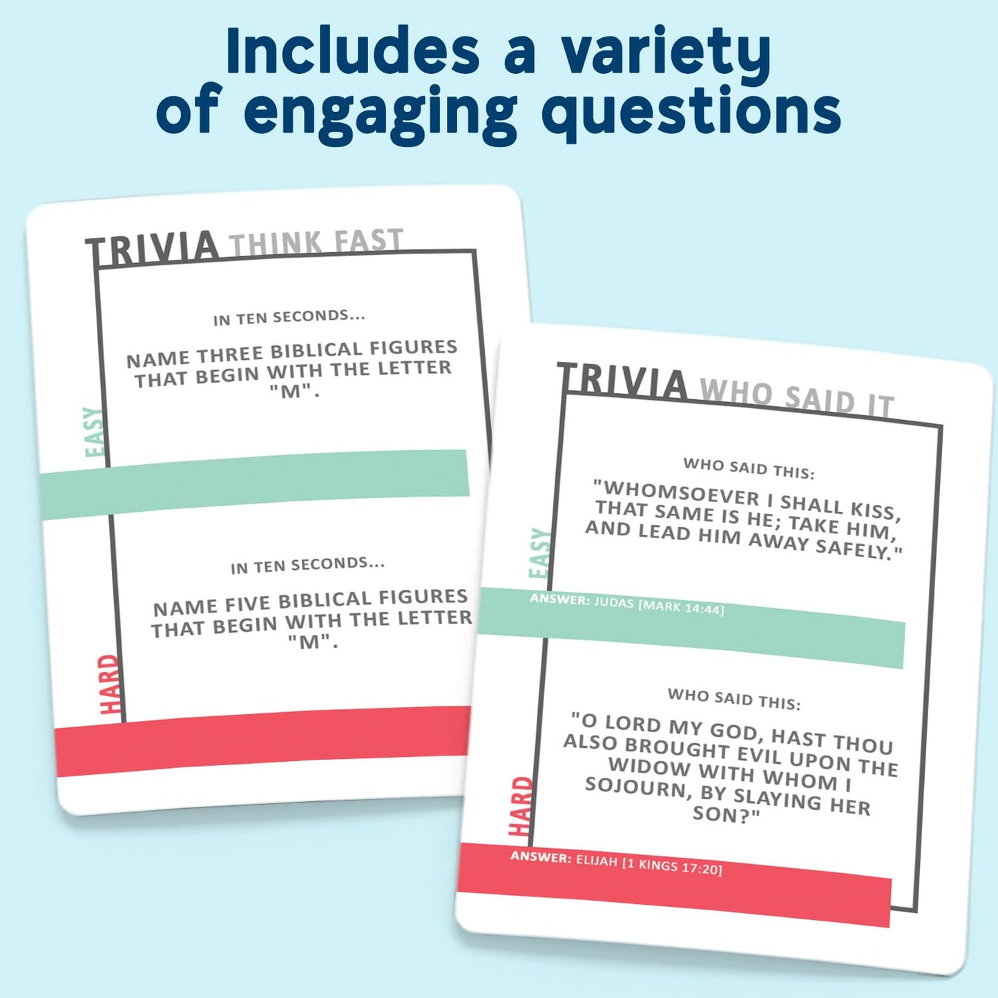 SO YOU THINK YOU KNOW THE BIBLE | Fun Family Bible Trivia Game