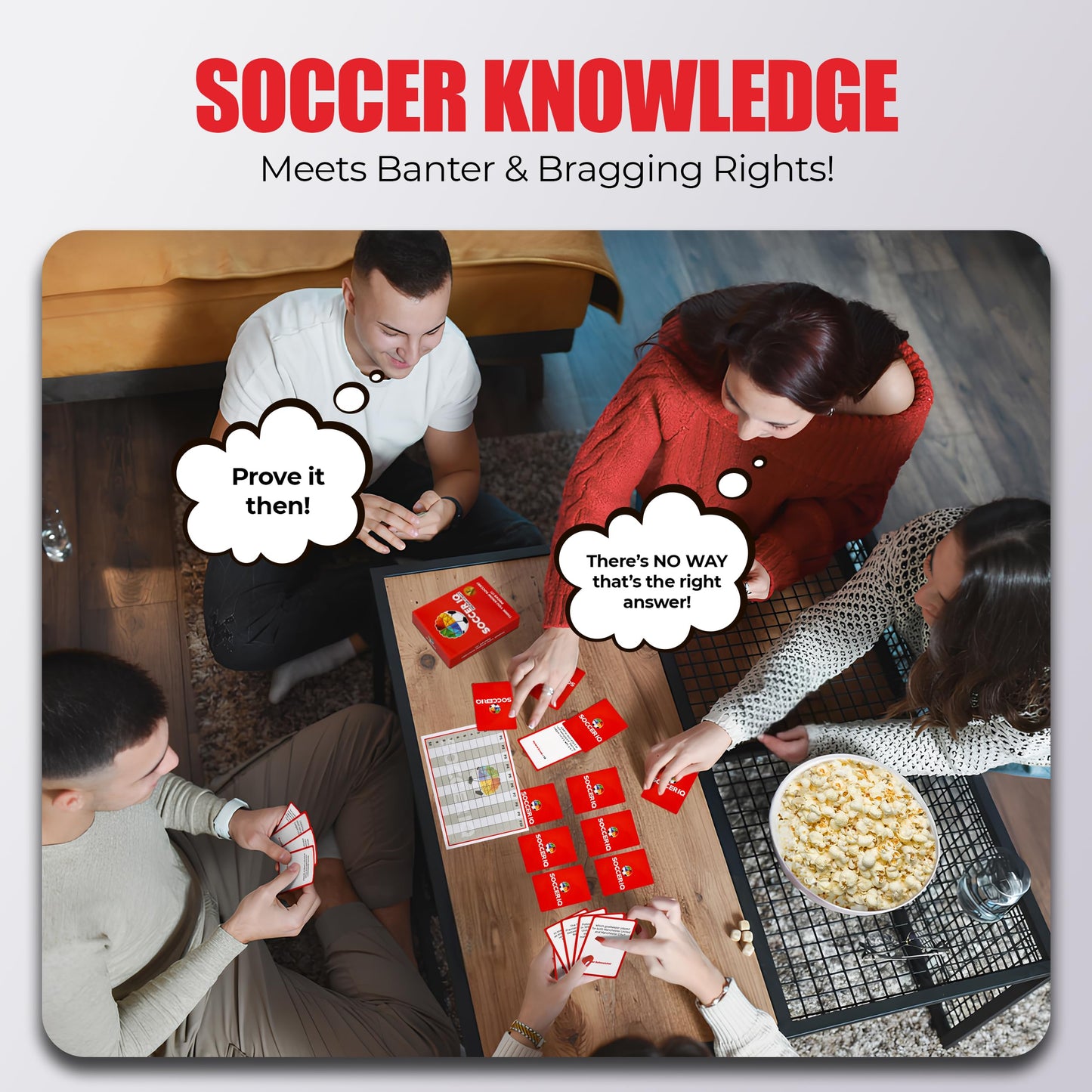 SOCCER IQ EPL Edition – 150 Soccer Trivia Questions | Premier League Card Game for Kids & Adults