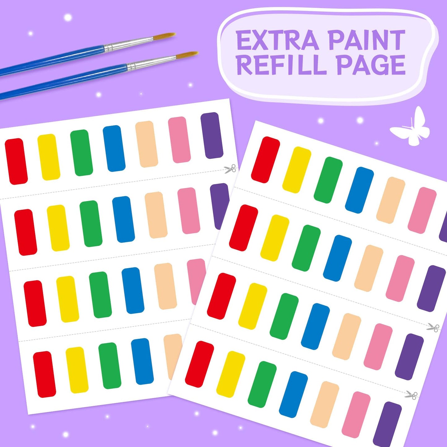 SOCOLER Paint with Water Coloring Books – Mess-Free Kids Kit (Princess & Party)
