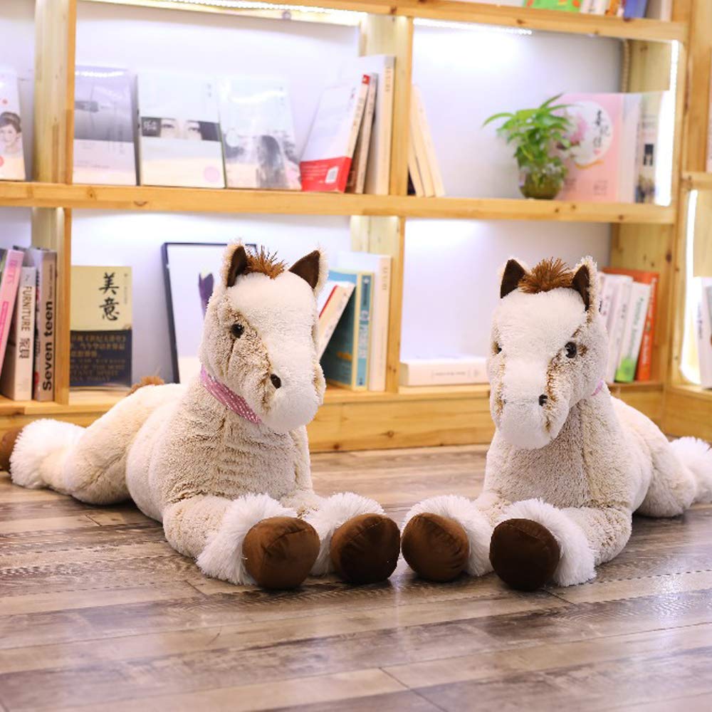 Sofipal Large Horse Plush 120cm – Giant Unicorn Pony Stuffed Toy for Kids